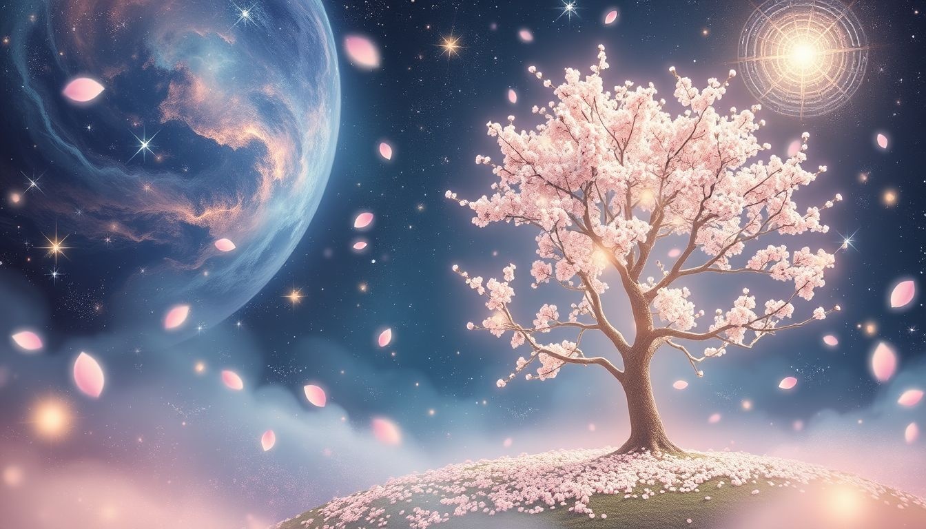 Een lindeboom in de lente symboliseert hoop en nieuw begin.