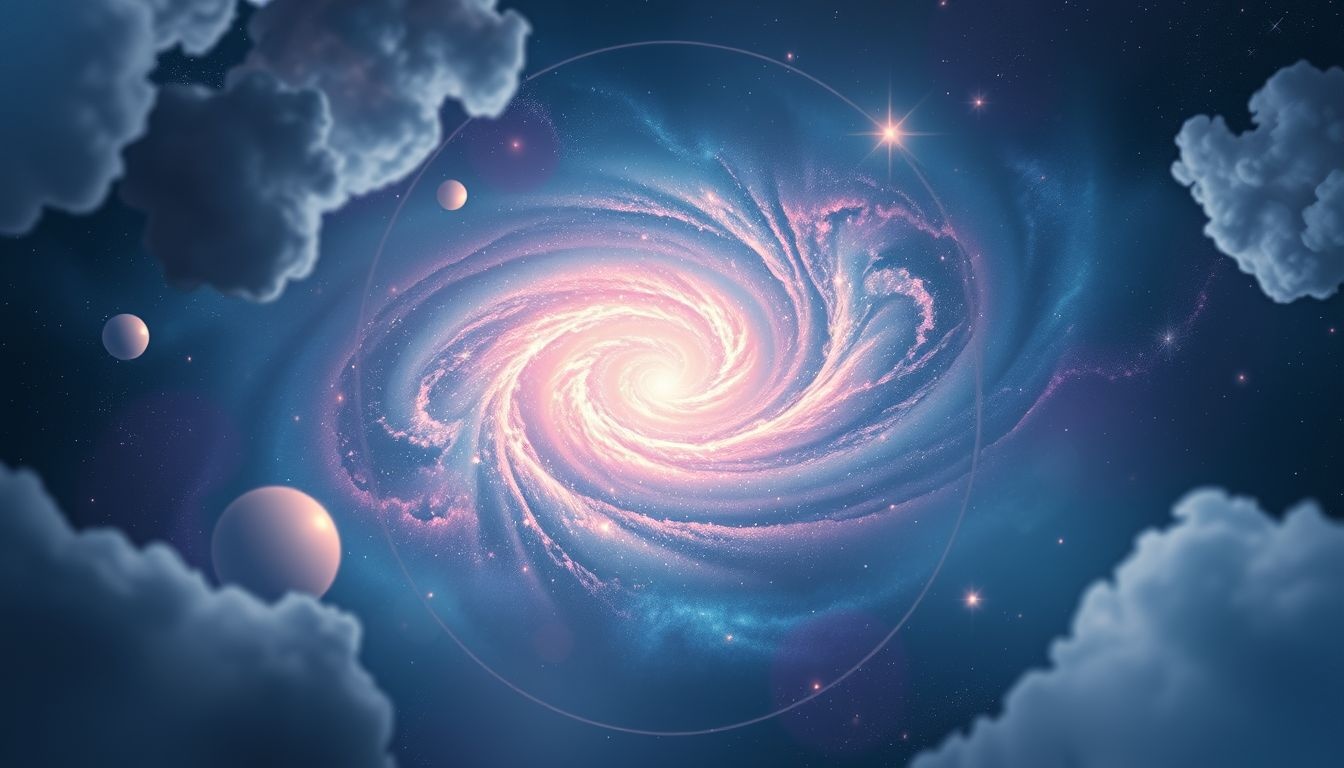 Dromen over sterrenstelsels symboliseren verlangen naar onbekende ontdekkingen.