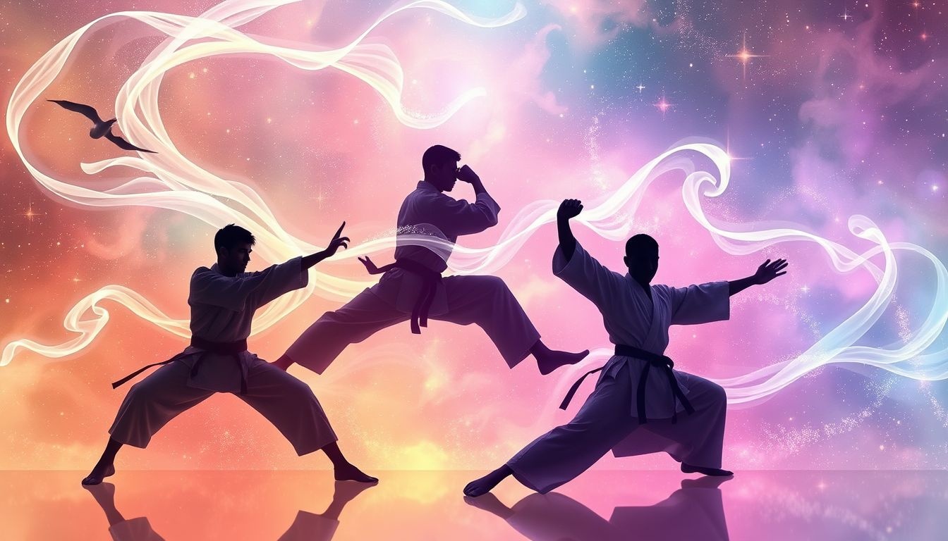 Dromen over karate symboliseren innerlijke kracht en zelfdiscipline.