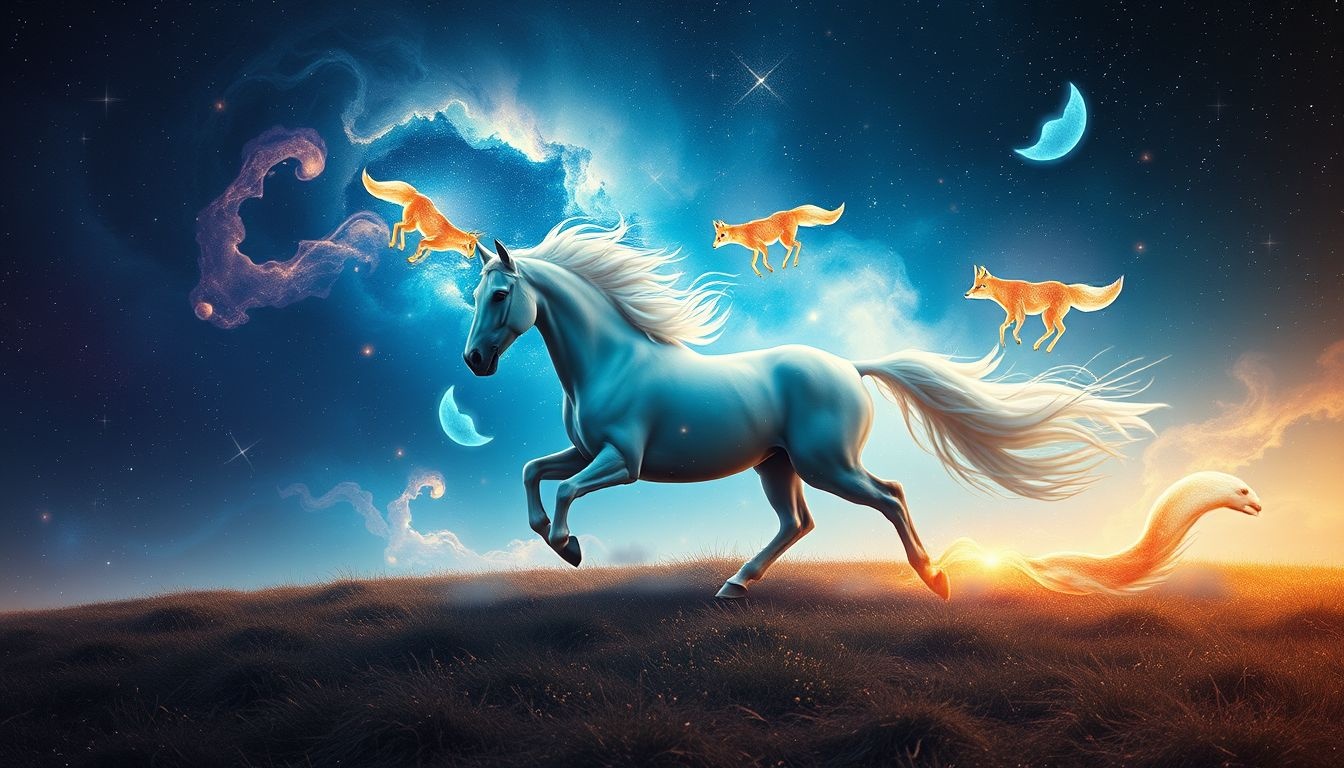 Dromen over paarden tijdens vossejacht symboliseren controle en avontuur.