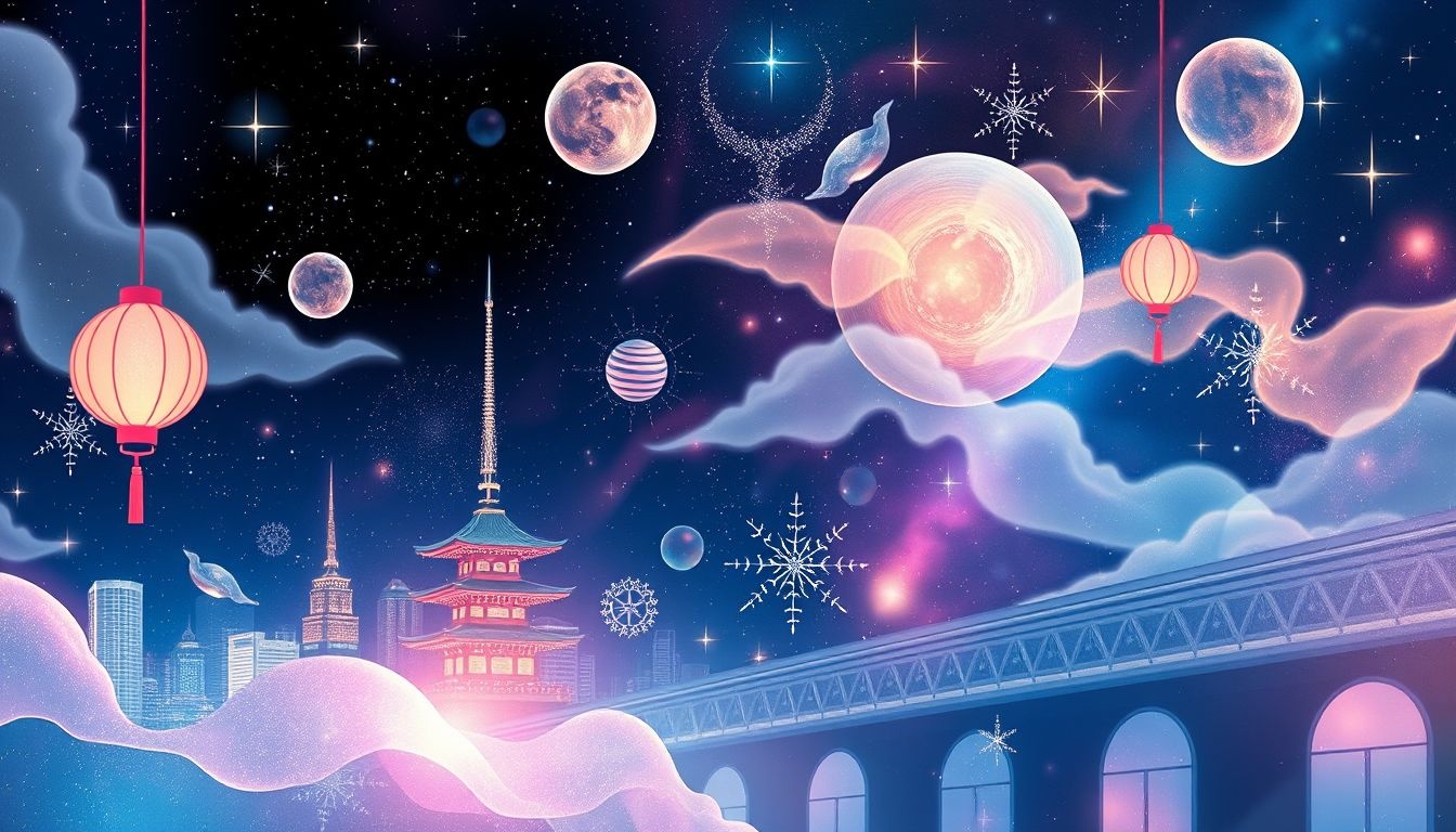 Dromen over Tokio symboliseren verlangen naar avontuur en nieuwe kansen.