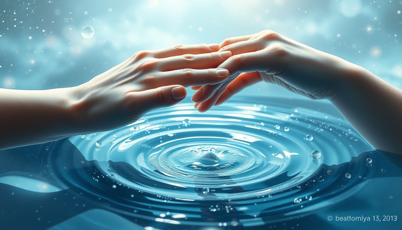 Dromen over water delen symboliseert emotionele verbinding en gezamenlijke steun.