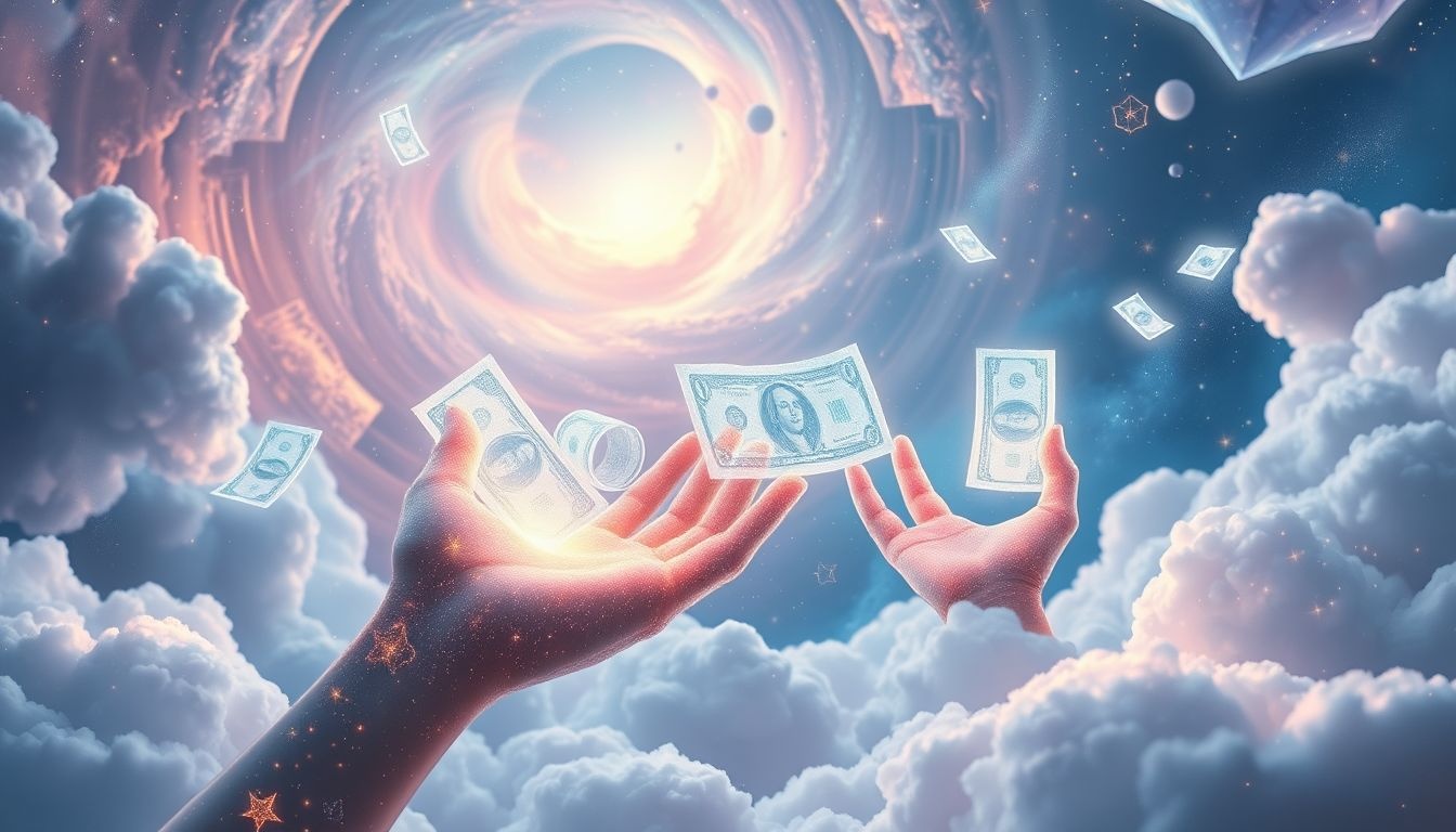 Dromen over geld kopiëren symboliseert vaak verlangen naar overvloed.