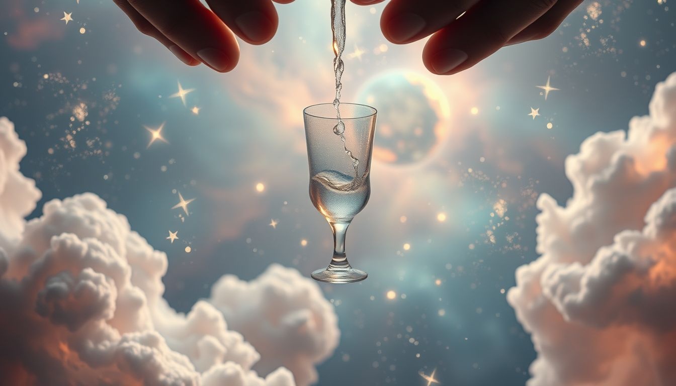 Dromen over kristallen glazen symboliseren kwetsbaarheid en gevoelens van verlies.
