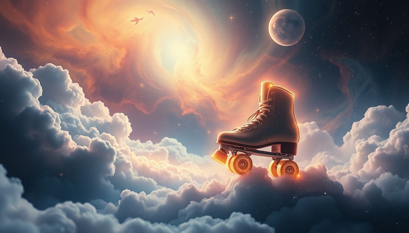 Dromen over verlies van rolschaatsen weerspiegelt innerlijke onzekerheid en balansverlies.