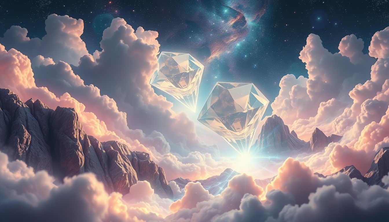 Dromen over diamanten symboliseren verborgen waarde en innerlijke kracht.
