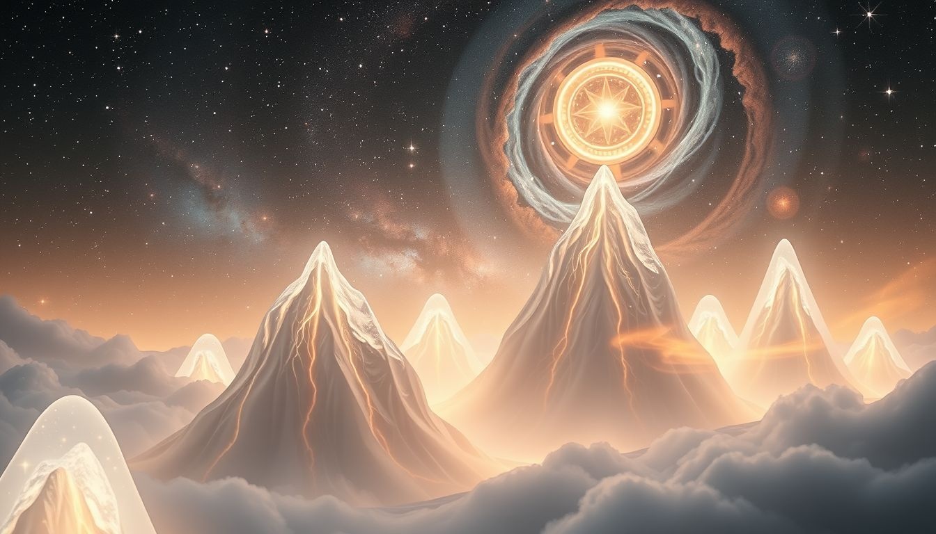 Dromen over rolschaatsen in bergen symboliseren streven naar hoge doelen.