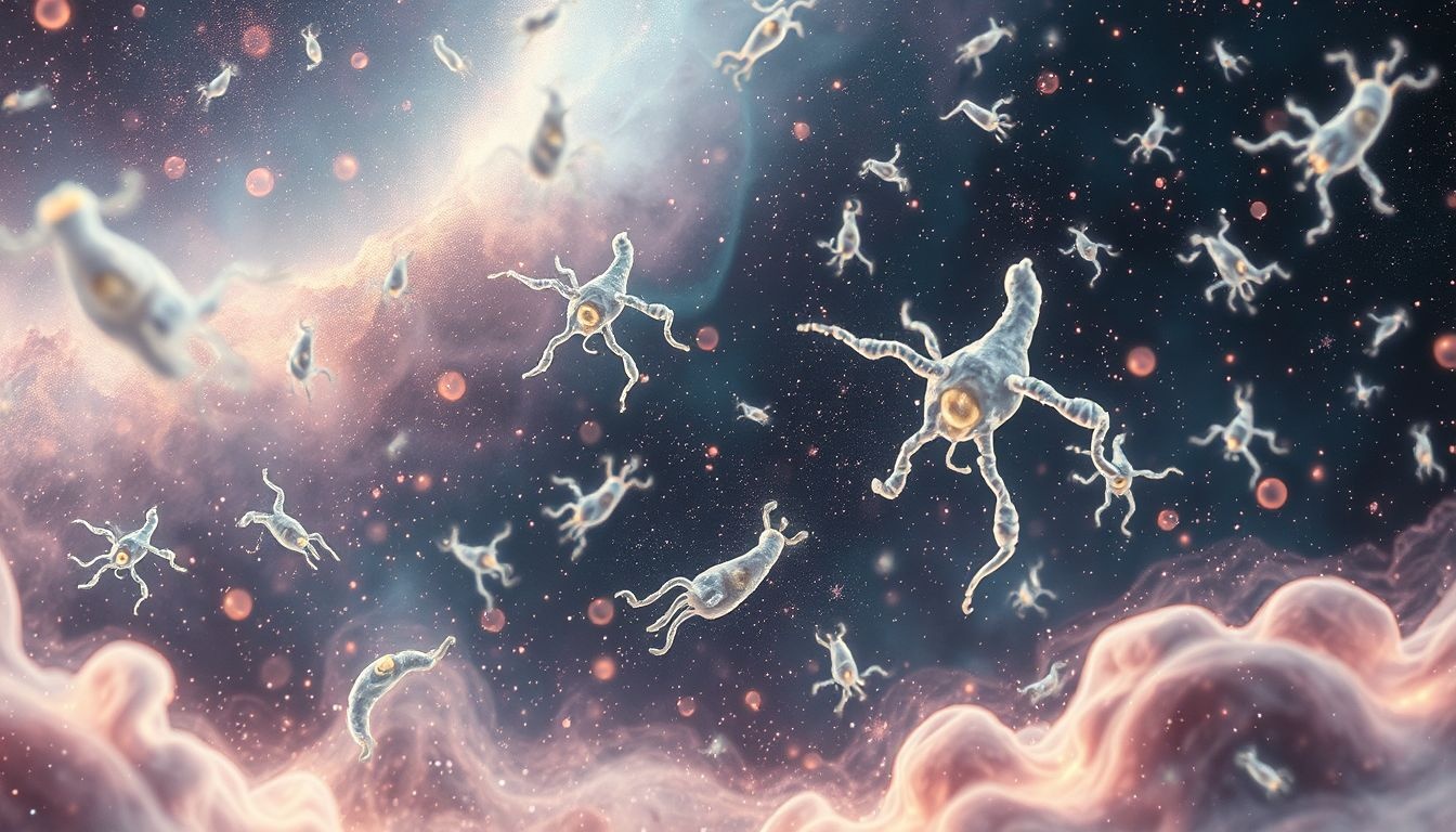 Dromen over bacteriën symboliseren vaak angst voor onzichtbare bedreigingen.