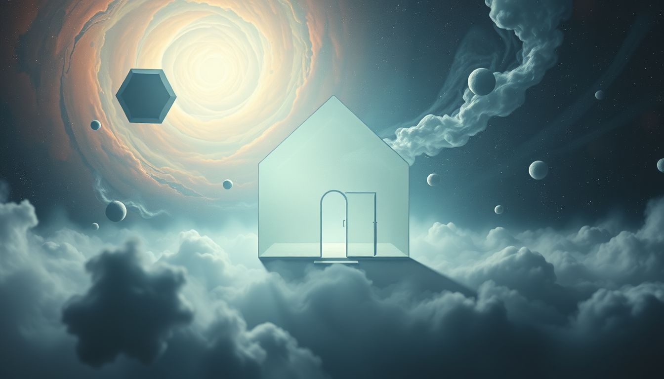 Een leeg huis in dromen symboliseert vaak innerlijke eenzaamheid.