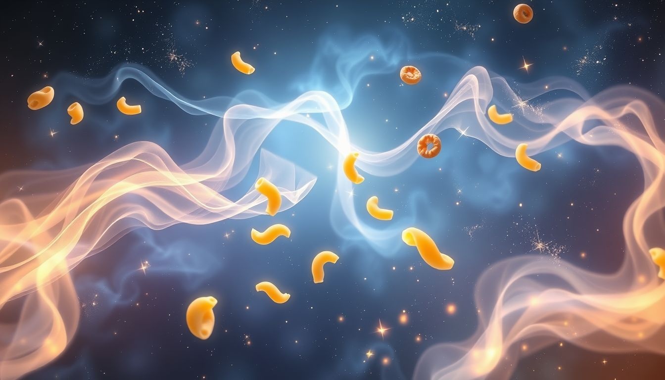 Dromen over macaroni koken symboliseert vaak nieuwe creatieve ideeën.