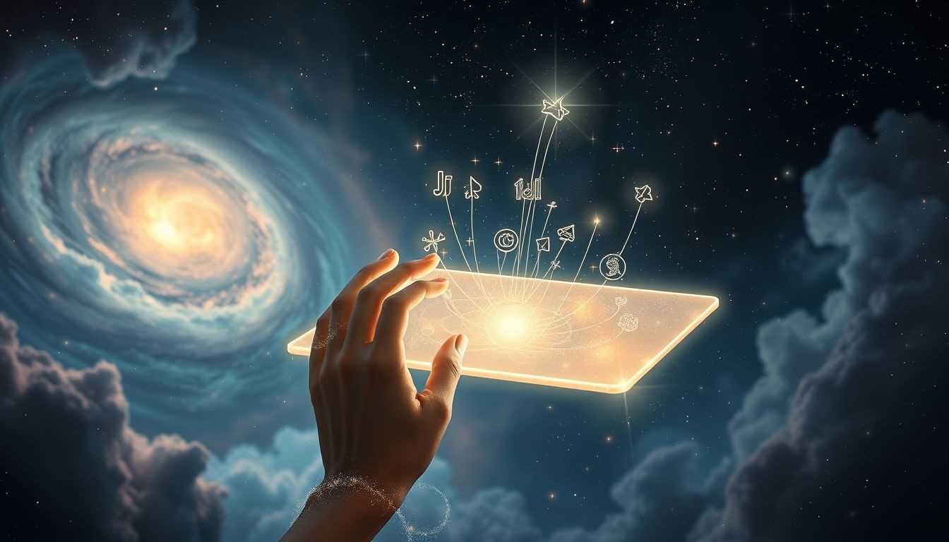 Een tablet symboliseert connectie en communicatie in je dromen.
