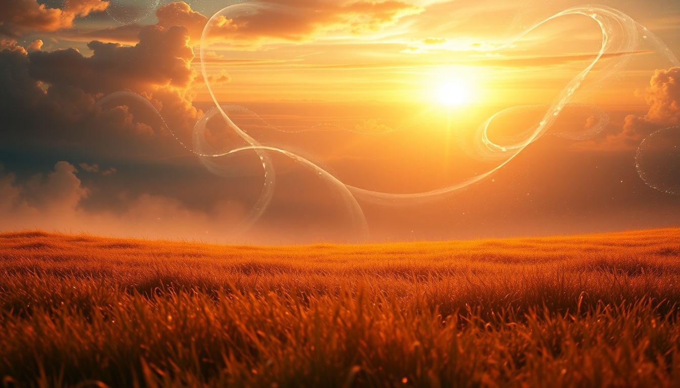 Een paddock bij zonsondergang symboliseert rust na emotionele strijd.