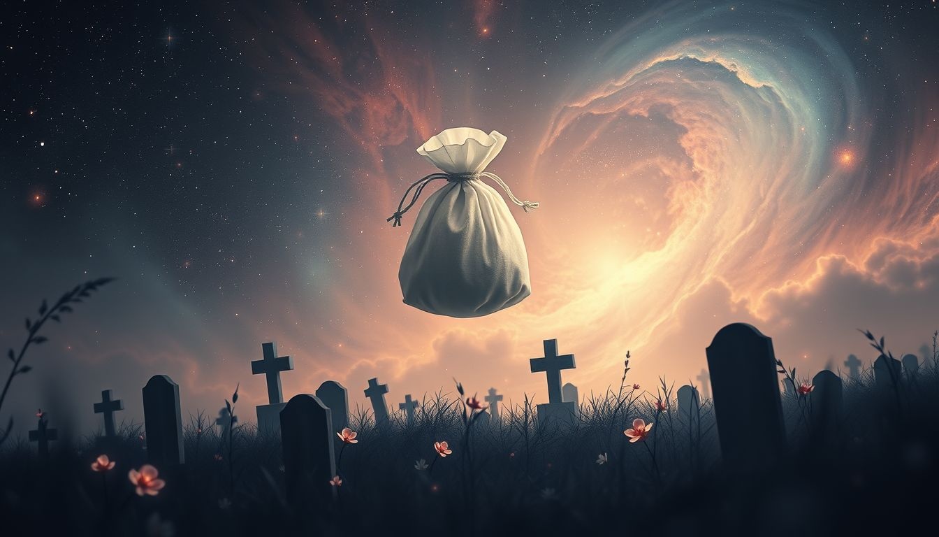 Droom 17 symboliseert afscheid en verborgen emoties bij begraafplaatsen.
