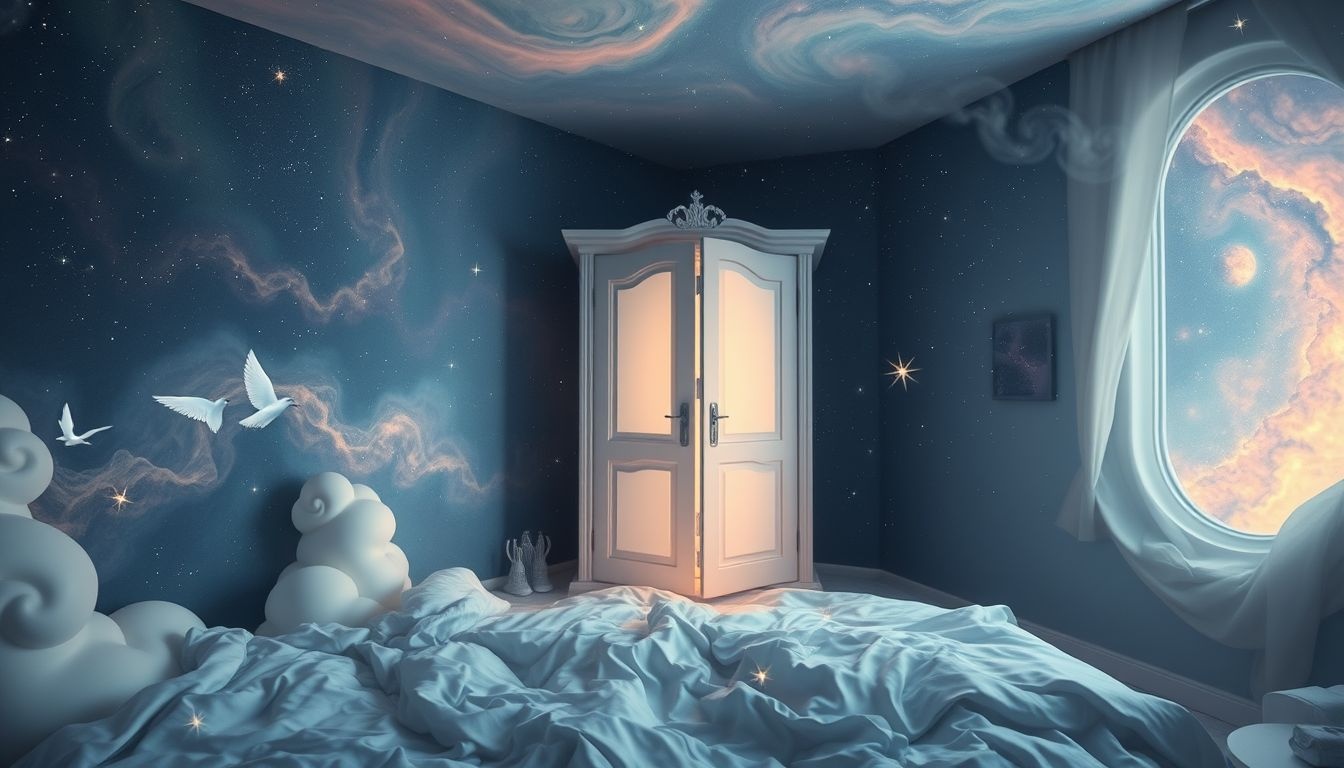 Een kast in je slaapkamer symboliseert verborgen wensen en geheimen.