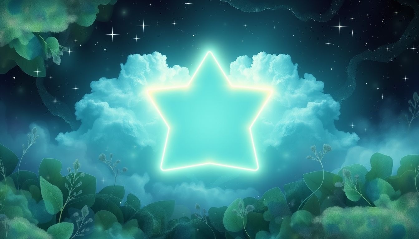Een pentagon in de natuur symboliseert innerlijke harmonie en balans.