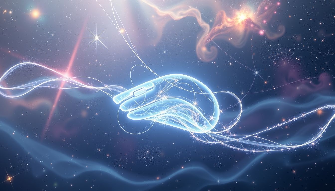 Dromen over draadloze muizen symboliseren vrijheid en technologische connectie.