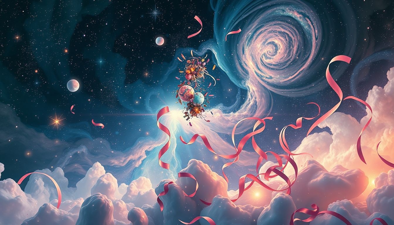 Een uit de hand gelopen feest weerspiegelt innerlijke chaos.