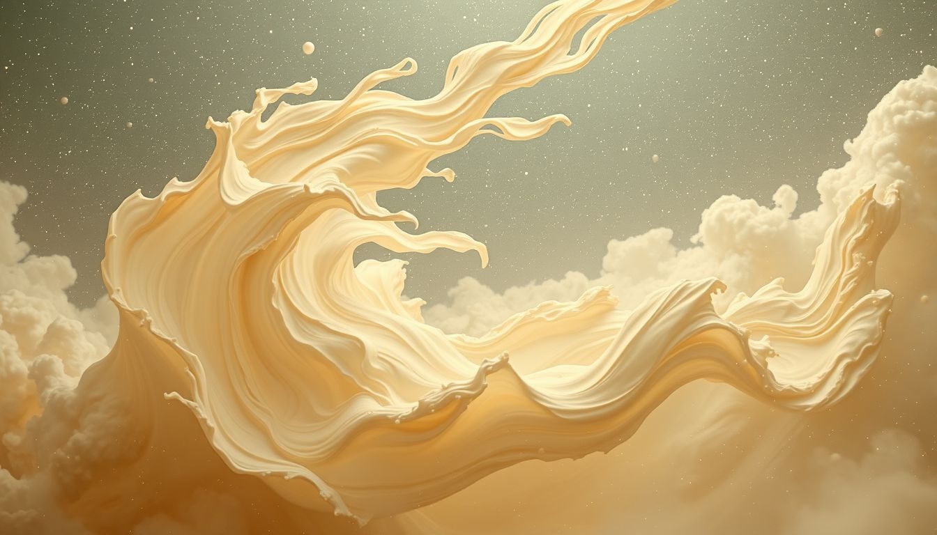Het ruiken van beige verf symboliseert rust en nieuwe beginnen.