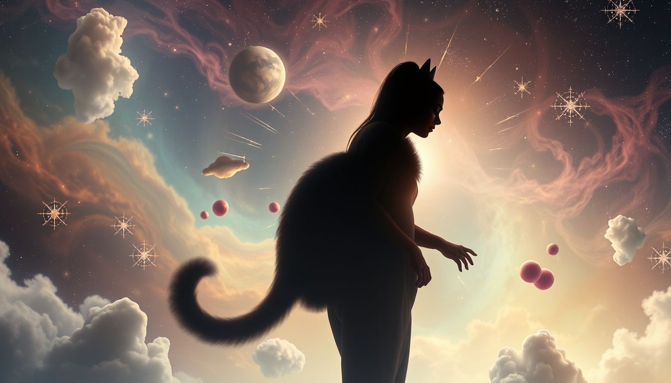 Dromen van veranderen in een kat symboliseert intuïtie en vrijheid.