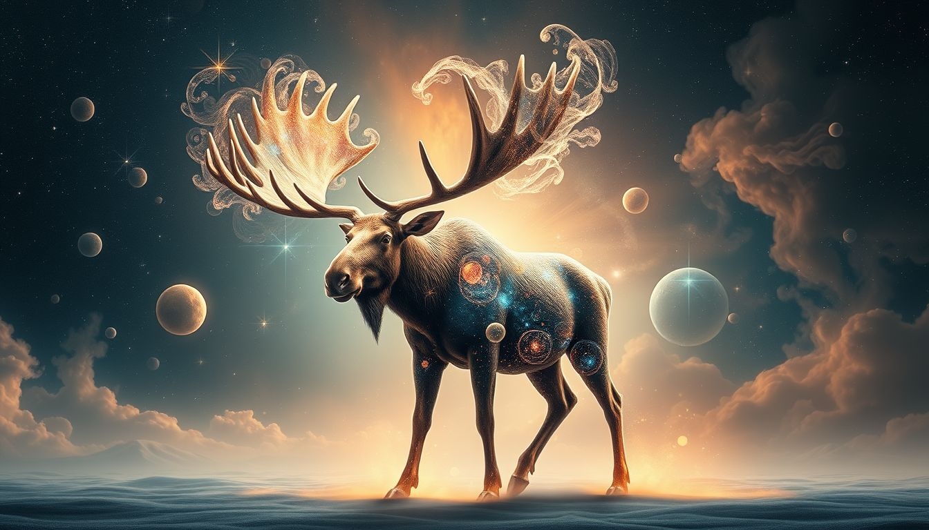Dromen over een eland symboliseert kracht, uithoudingsvermogen en moed.