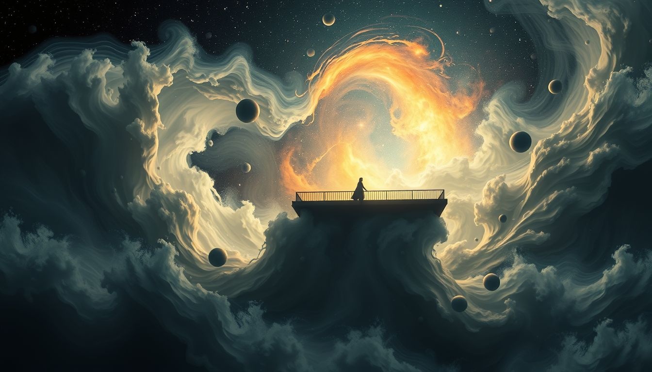 Droom 25 symboliseert het balanceren tussen risico en veiligheid tijdens storm.