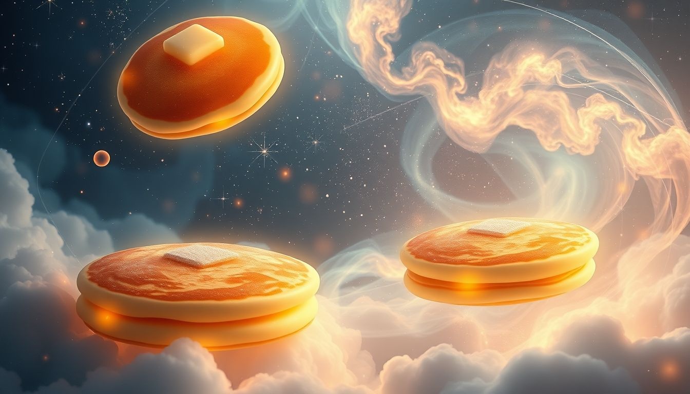 Droom 25 benadrukt pannenkoeken als troost en genezing.