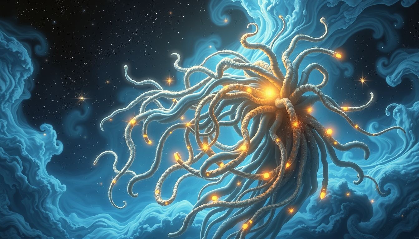 Dreadlocks symboliseren kracht en innerlijke groei in droombeeld.