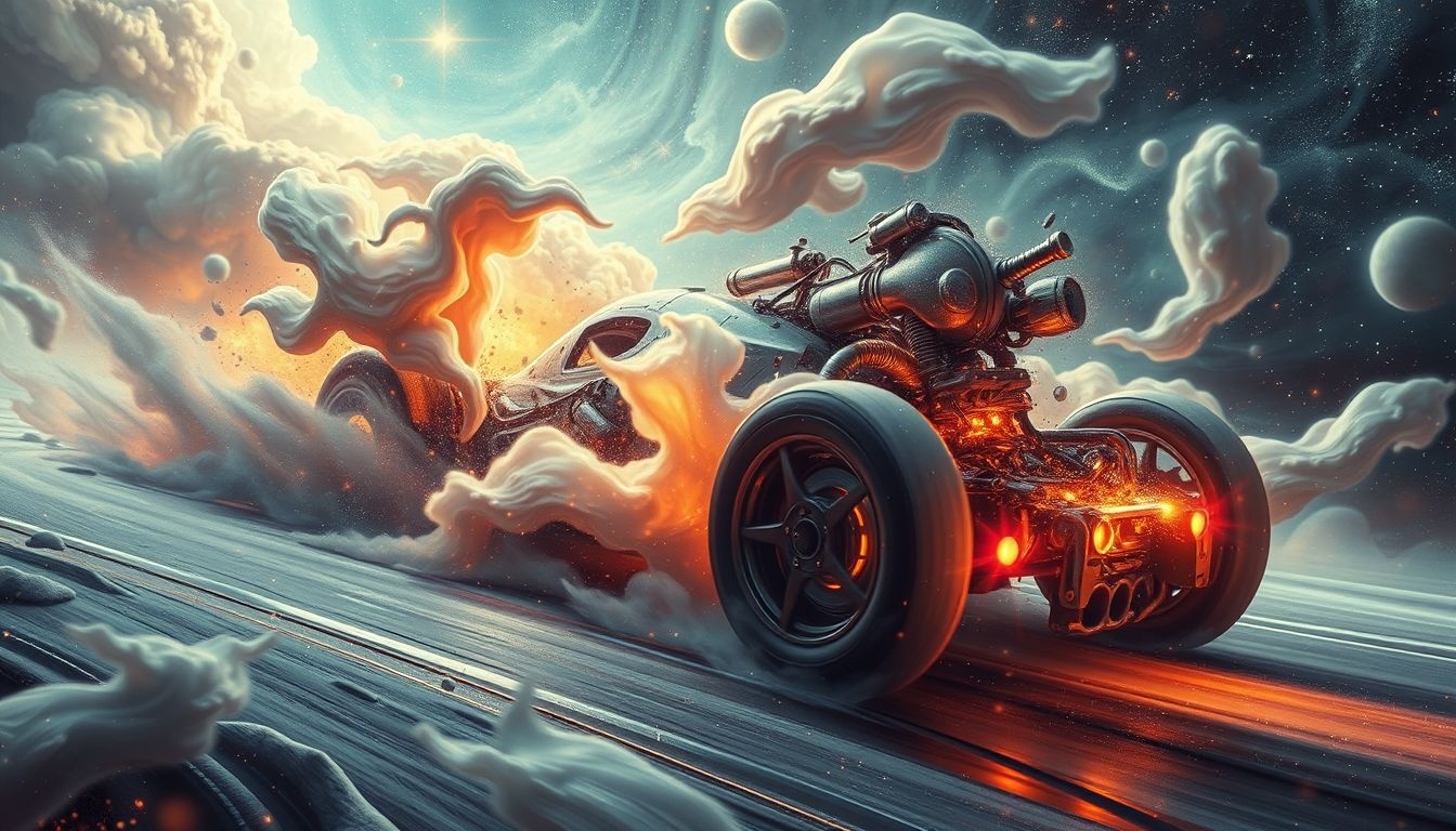 Een defecte motor in droom symboliseert innerlijke onzekerheid en obstakels.