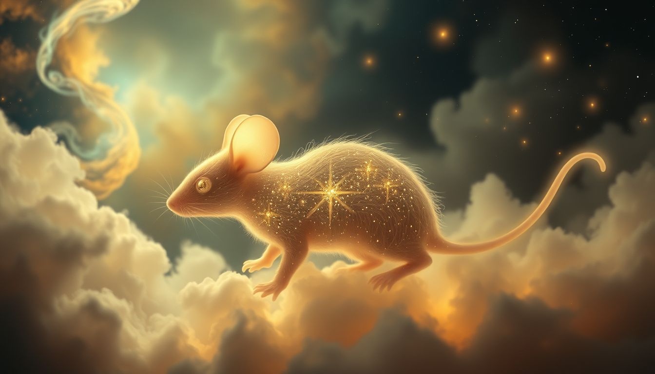 Een muis in je droom waarschuwt voor naderend onheil.