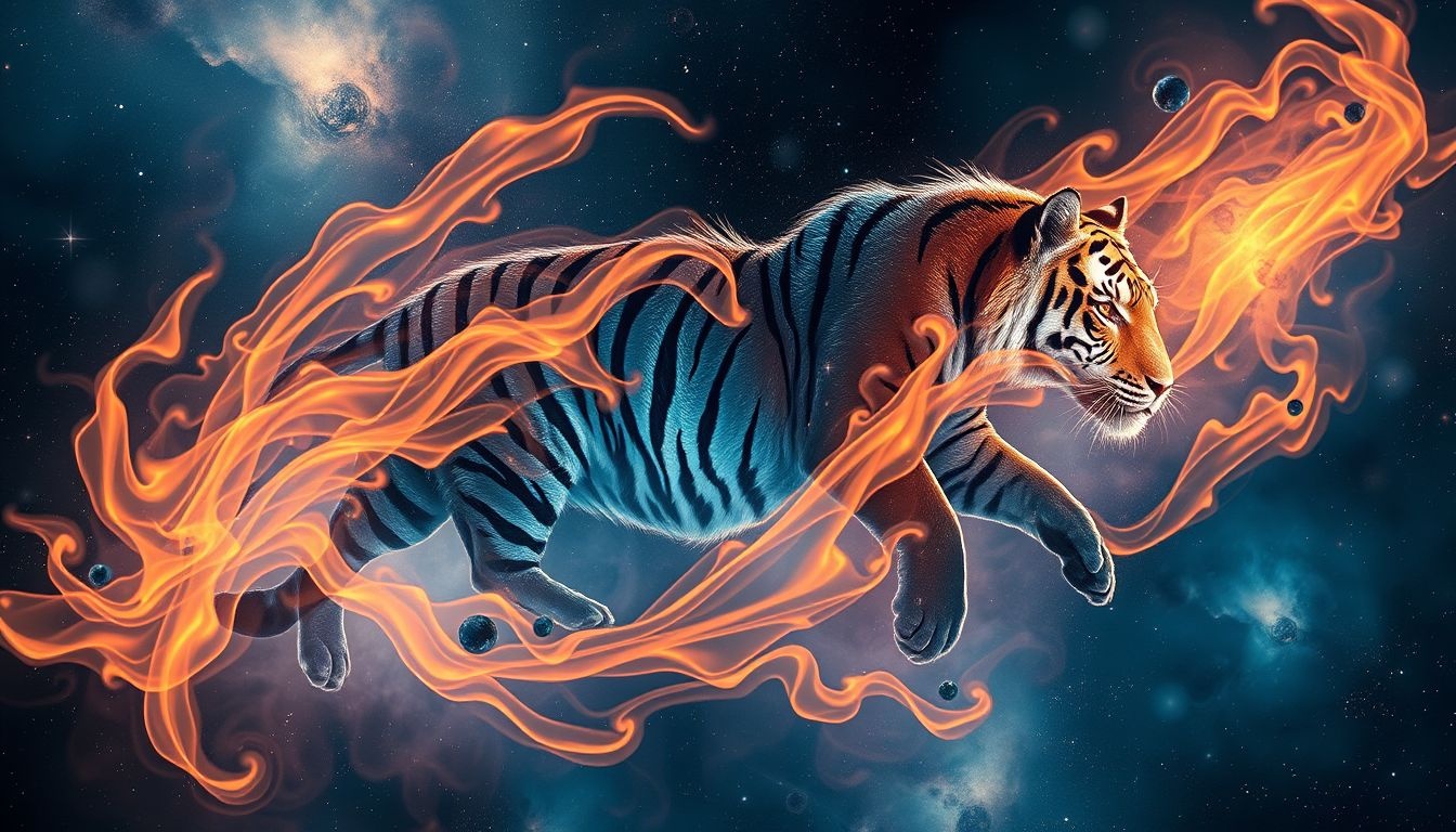 Dromen over een tijger symboliseren vaak passie en onverwachte wendingen.