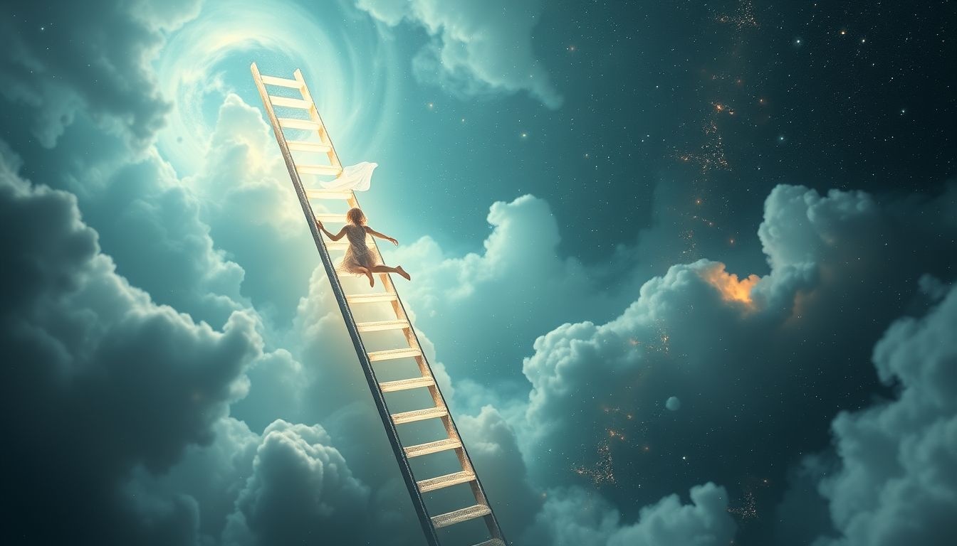 Droom over vallen van kippenladder symboliseert onverwachte tegenslagen.