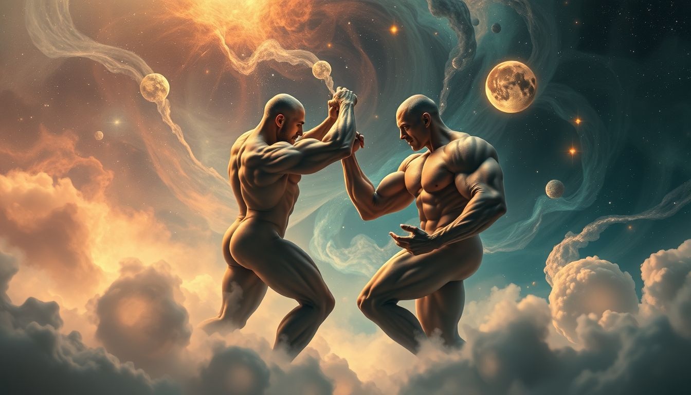 Dromen vechten met bodybuilder symboliseert innerlijke strijd en kracht.