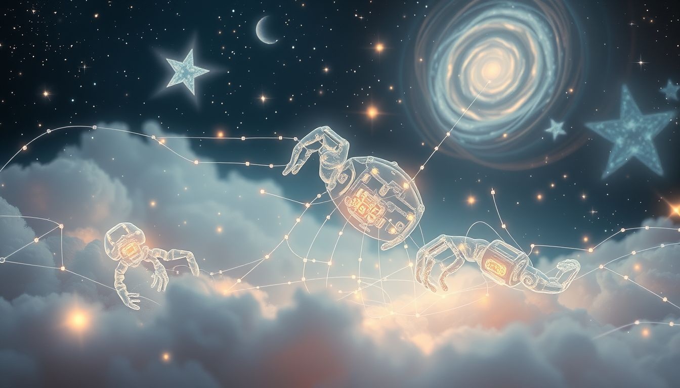 Dromen over androïdes symboliseren het repareren van innerlijke mechaniek.