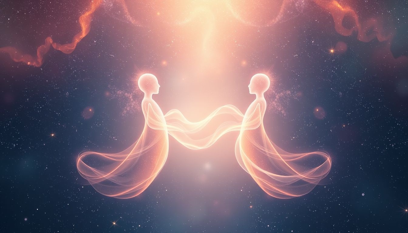 Een verzoeningsgesprek in dromen symboliseert innerlijke rust en acceptatie.