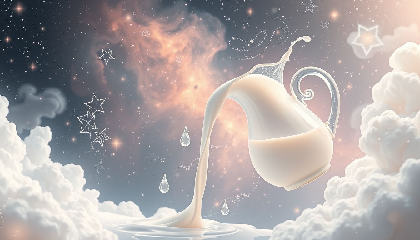 Dromen over gemorste melk symboliseert gemiste kansen of verliezen.