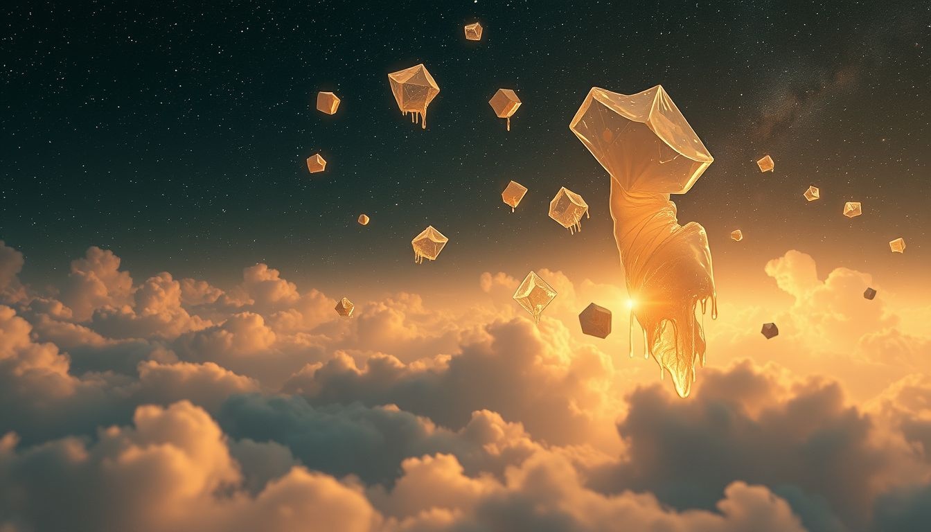 Plakkerig eten symboliseert vastzitten in ongewenste situaties of keuzes.