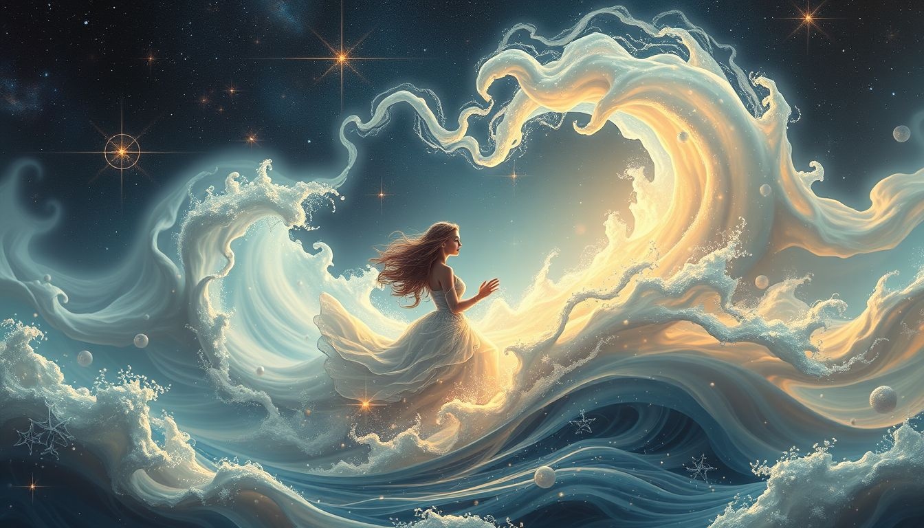 Aphrodite’s geboorte symboliseert liefde en vernieuwing in dromen.