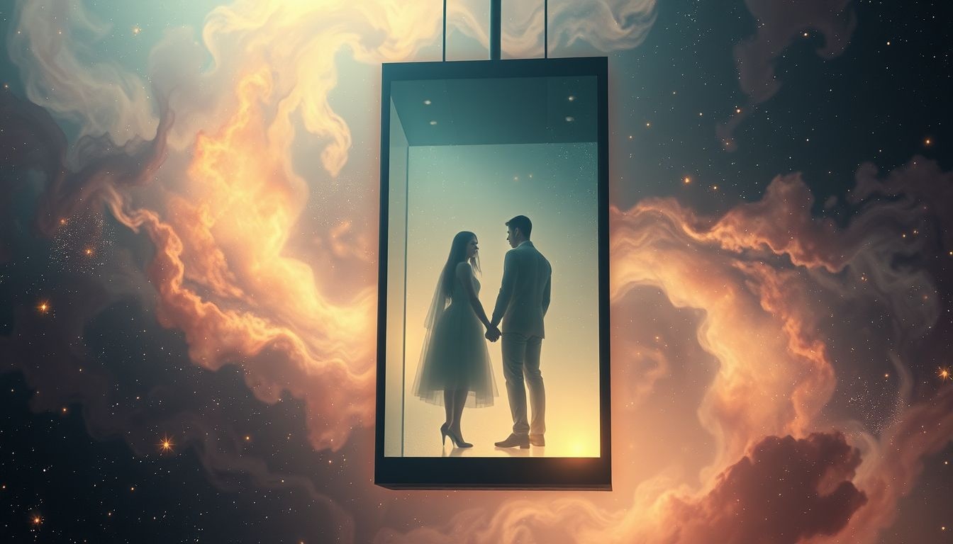 Vastzitten in een lift symboliseert gevoel van persoonlijke beperkingen.