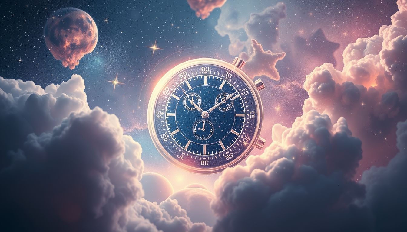 Een chronometer symboliseert vaak de drang naar tijdcontrole in dromen.