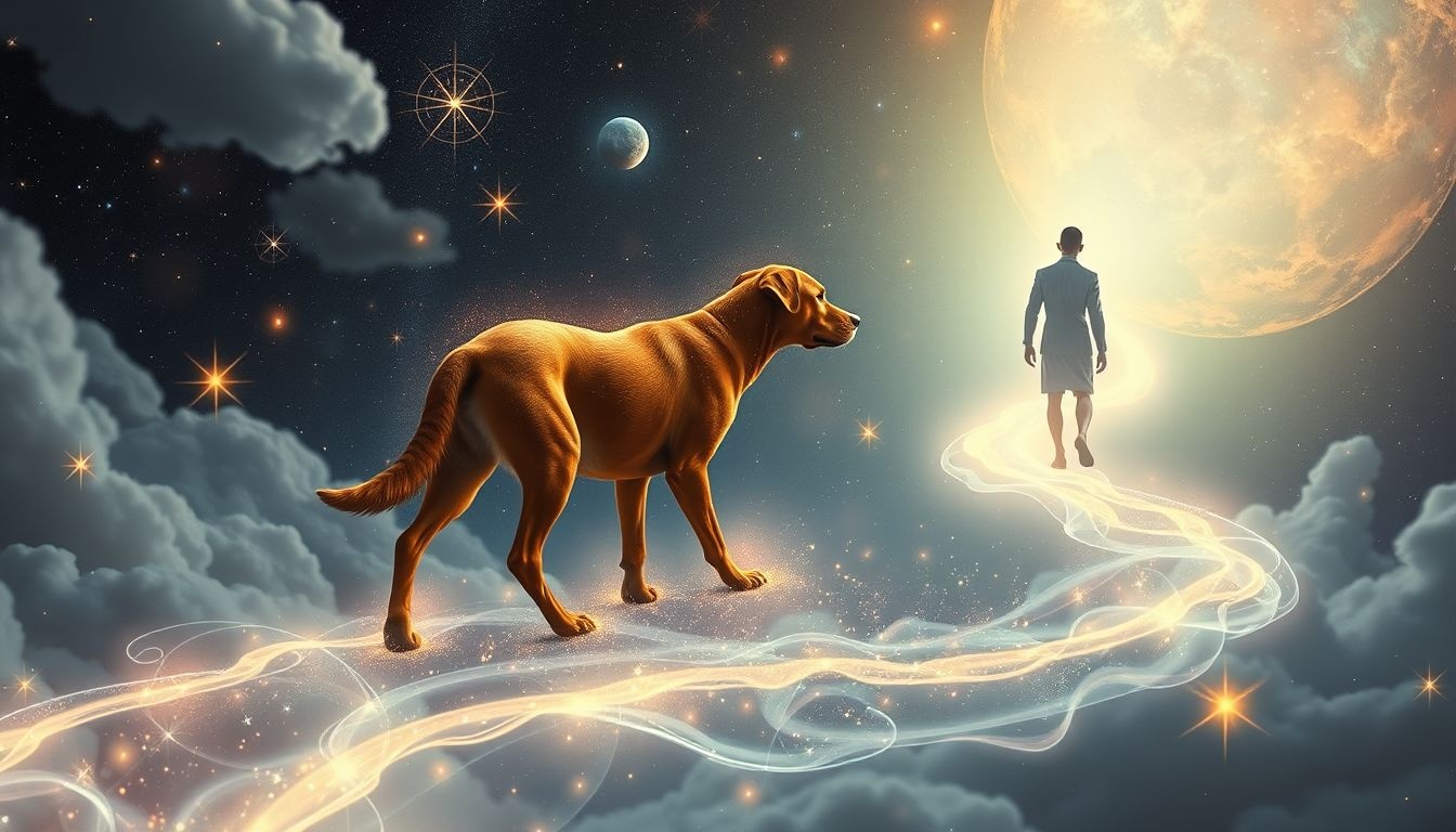 Dromen van bruine honden symboliseren vaak levensverantwoordelijkheid en controle.