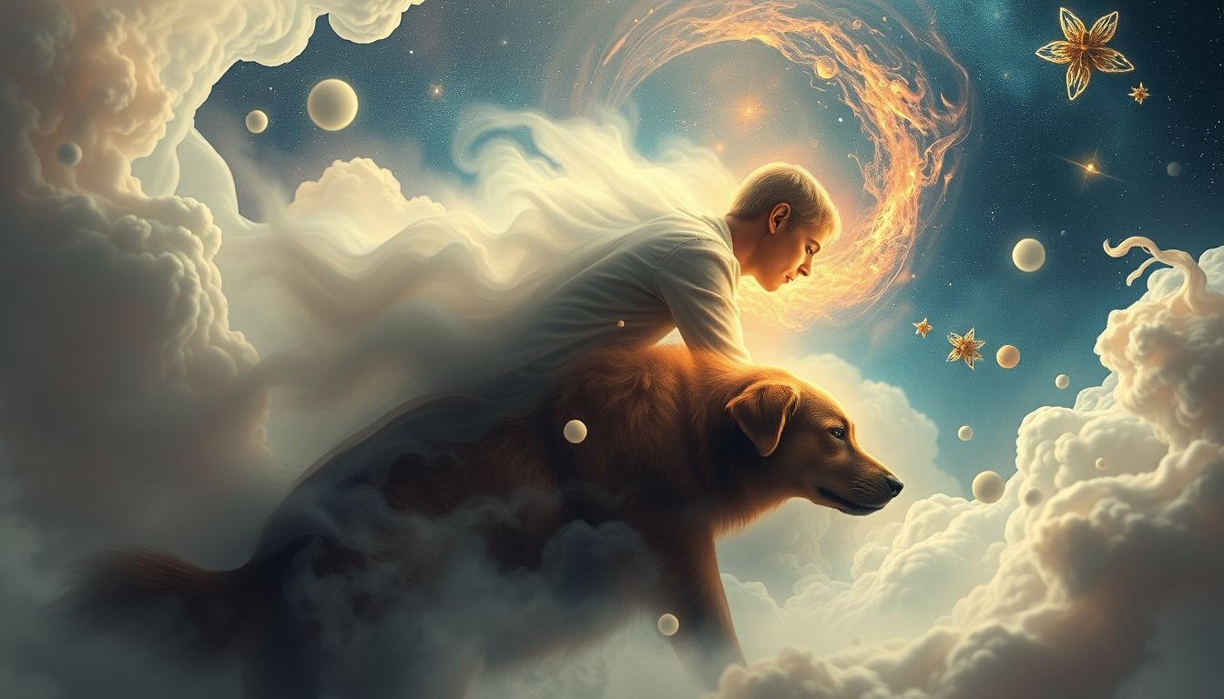 Dromen van veranderen in een bruine hond symboliseren intuïtie en vrijheid.