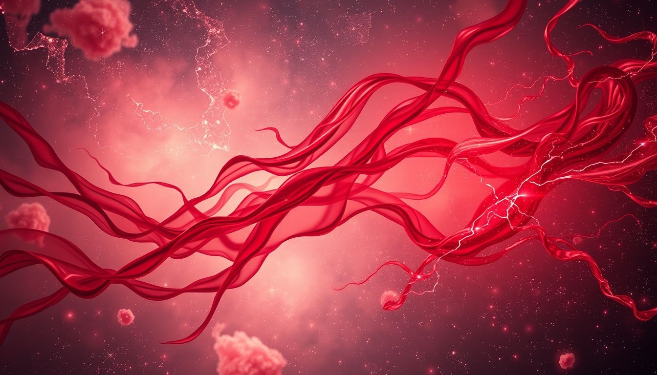 Dromen over bloed symboliseren vaak passie, pijn en levensenergie.