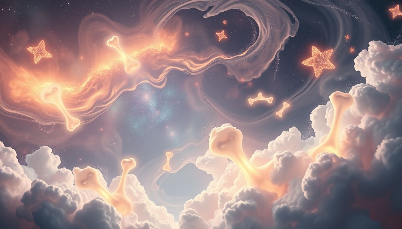 Dromen over botten symboliseren vaak verbondenheid met het verleden en toekomst.