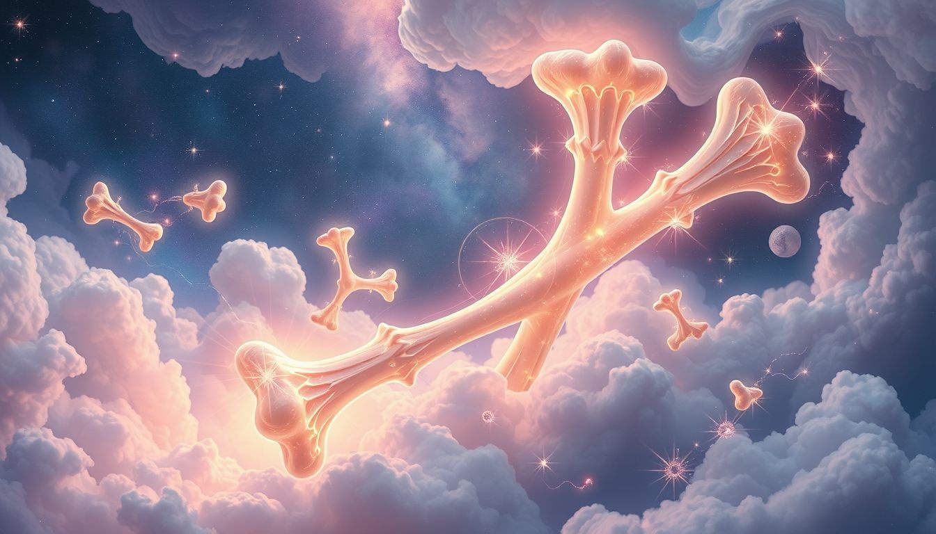 Dromen over botten symboliseren vaak innerlijke kracht en veerkracht.