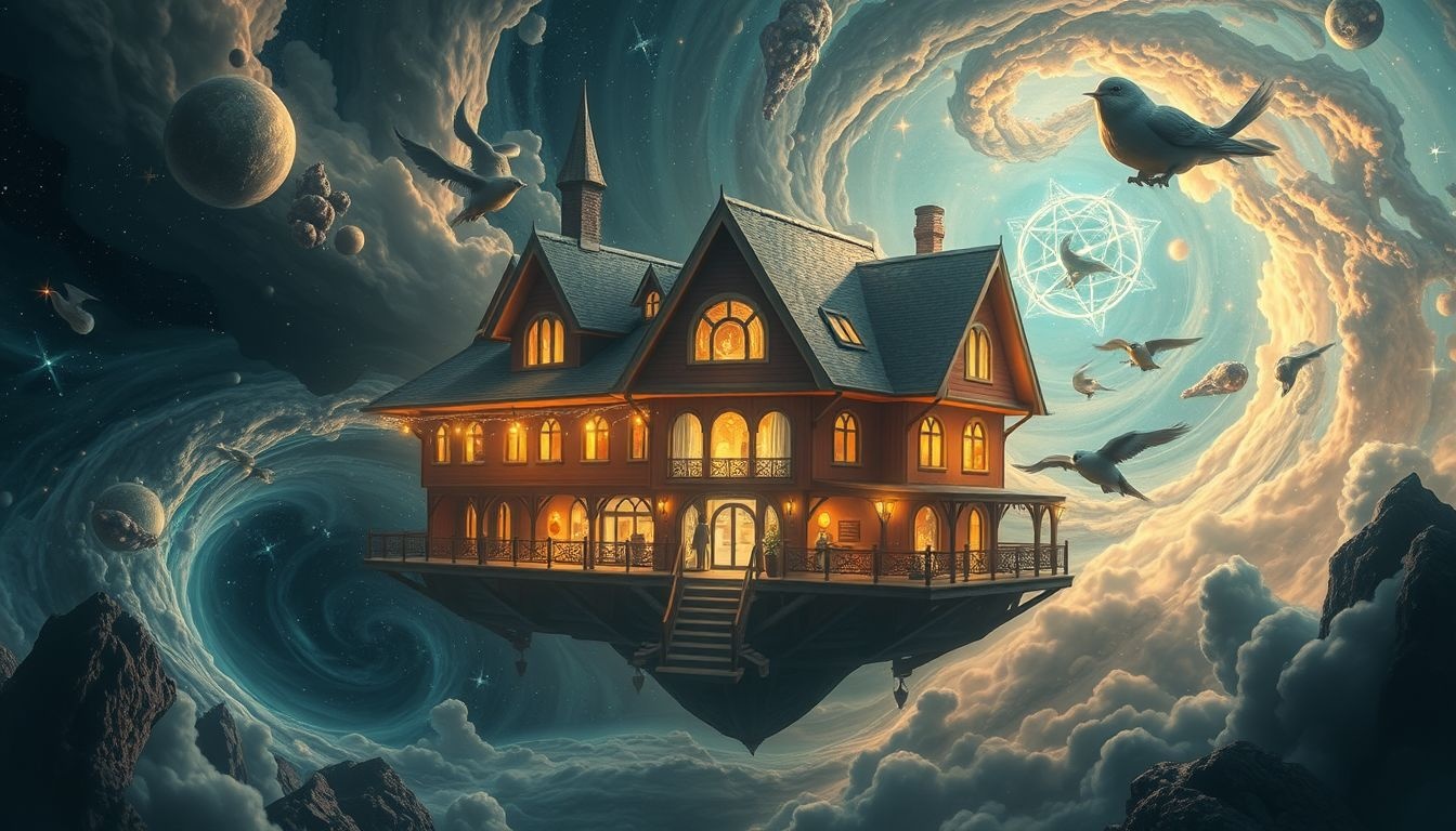 Dromen over een herberg met verborgen schat symboliseert onverwachte kansen.