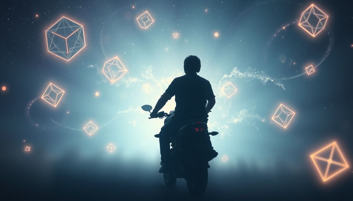 Dromen over negerende motorrijders symboliseren vaak gevoel van afwijzing.