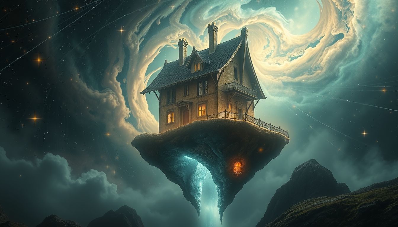Dromen over een oud huis met kelder symboliseert verborgen emoties en herinneringen.