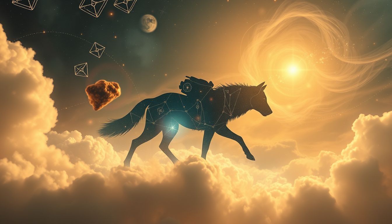 Dromen over verdwaalde pakdieren weerspiegelt onzekerheid in levensrichting.