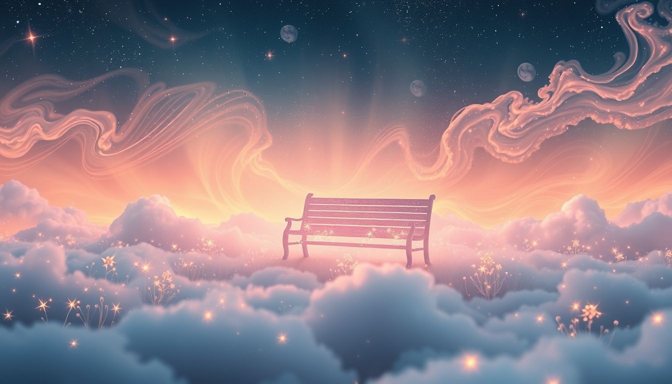 Dromen over een rustbank symboliseert behoefte aan ontspanning en balans.