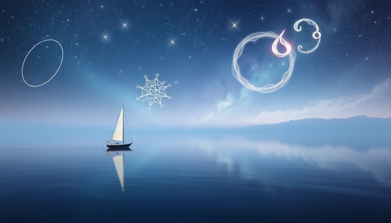 Dromen over een schip met één mast symboliseert innerlijke rust en balans.
